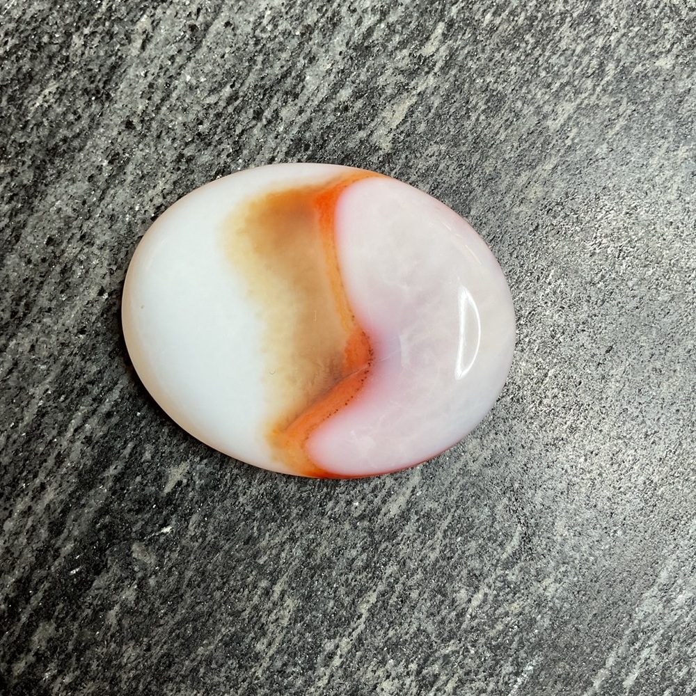 Carnelian Worry Stone